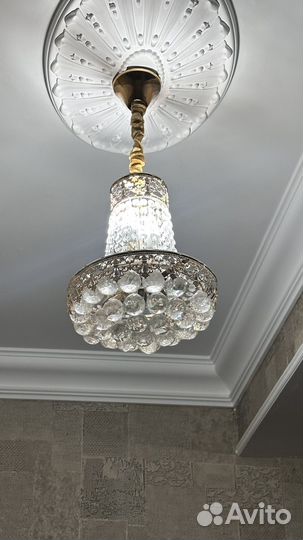 Люстра хрустальная