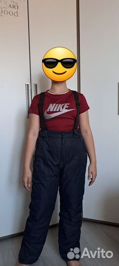 Горнолыжный зимний костюм детский 146