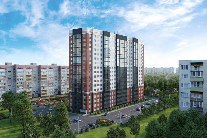 1-к. квартира, 44,5 м², 7/17 эт.