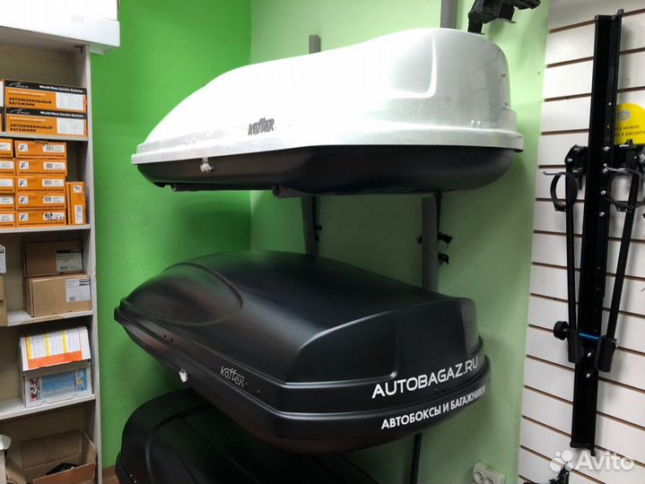 Автобокс Koffer A-430 белый глянец