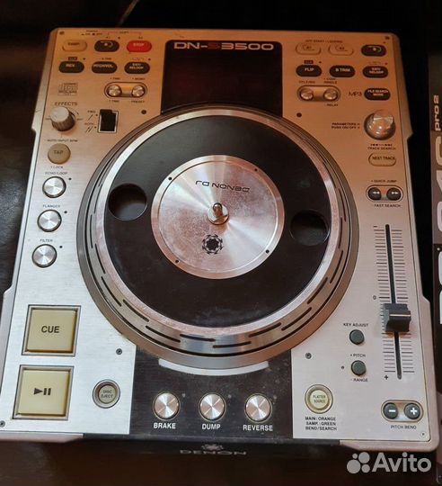 Denon S3500 DJ CD-проигрыватель + Dj микшер Gemini