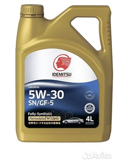 Масло 5W30 idemitsu fully-syntetic 30011328-746