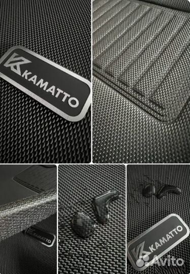 Kamatto PRO - 3D авто коврики Toyota C-HR 2WD