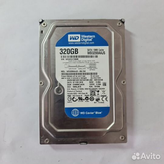 Жесткий диск HDD WD 320 GB 3.5 (Скупка Трейд-ин)