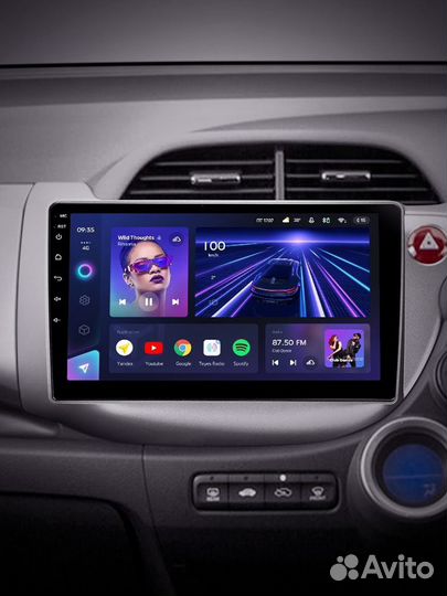 Магнитола на Honda Fit 2 2007-2014