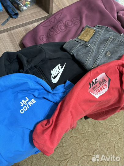 Пакет брендовых вещей, nike adidas armani