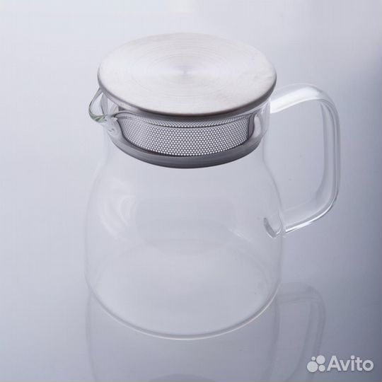 Чайник 600 мл., с железной крышкой сито