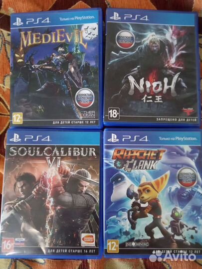 Игры для приставок ps4