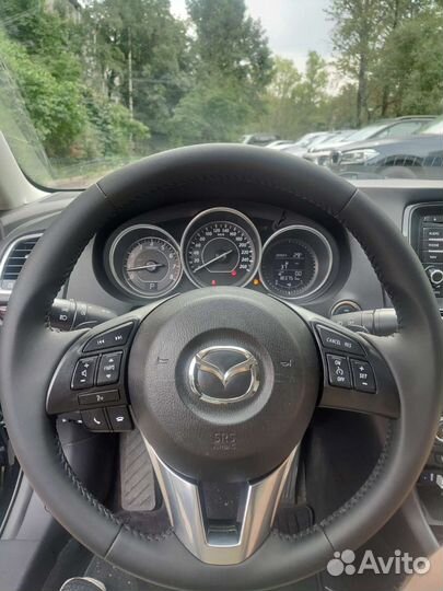 Руль Mazda 6 GJ перетянутый на обмен