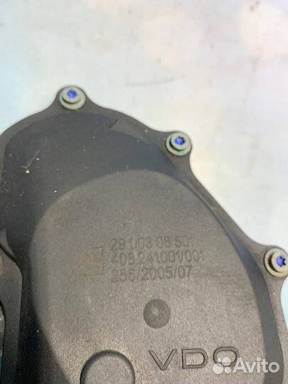 Клапан изменения геометрии впускного коллектора