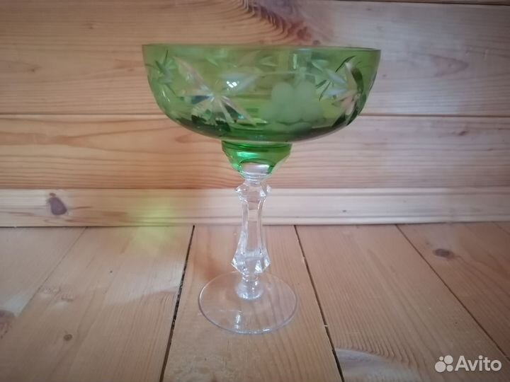 Фужеры, бокалы, рюмки. Хрусталь. СССР