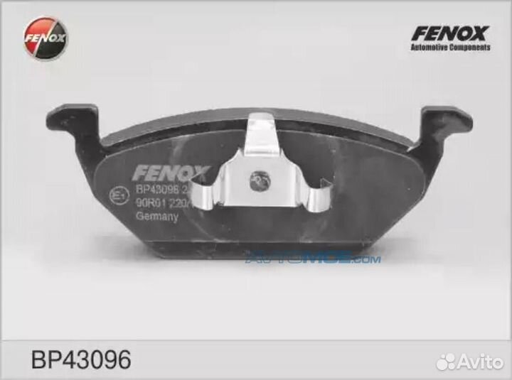 Компл.диск.торм.кол. BP43096 fenox