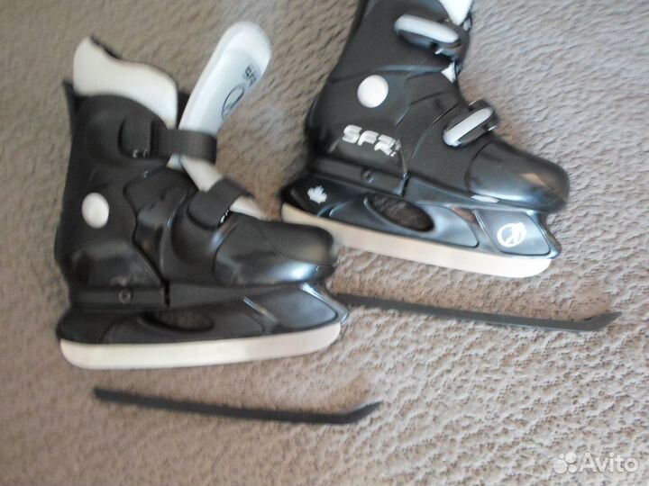 Коньки раздвижные детские (34-37 размер)