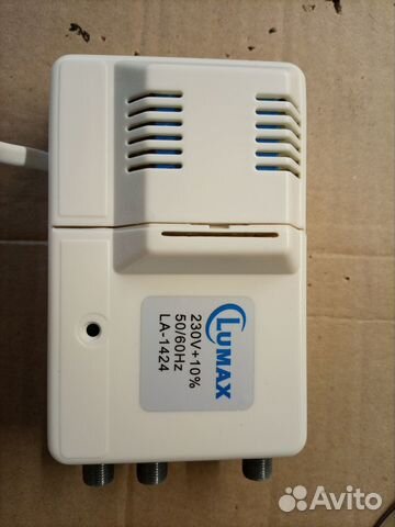 Усилитель тв сигнала одновходовый lumax LA-1424