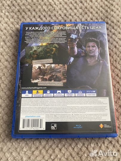 Uncharted 4 путь вора ps4