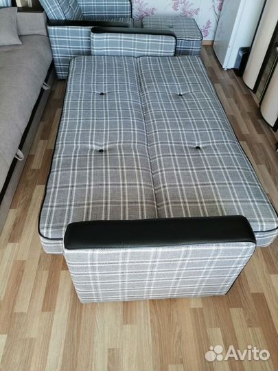 Диван книжка, кресло раскладное, пуфик