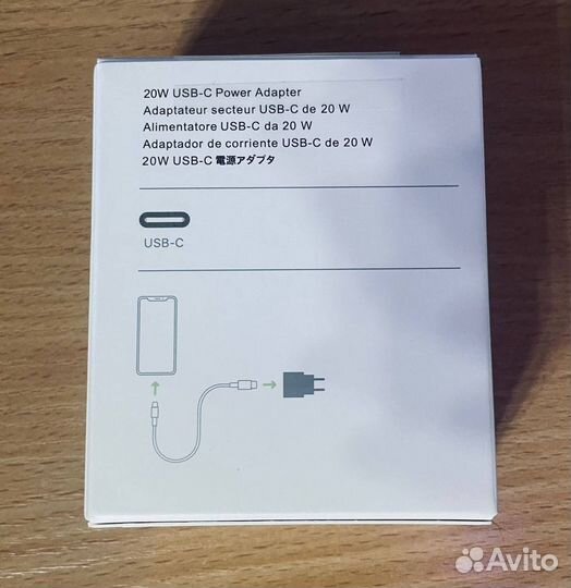 Сетевое зарядное устройство Apple 20w USB-C