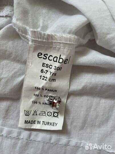 Escabel блузка топик хлопковый нарядный