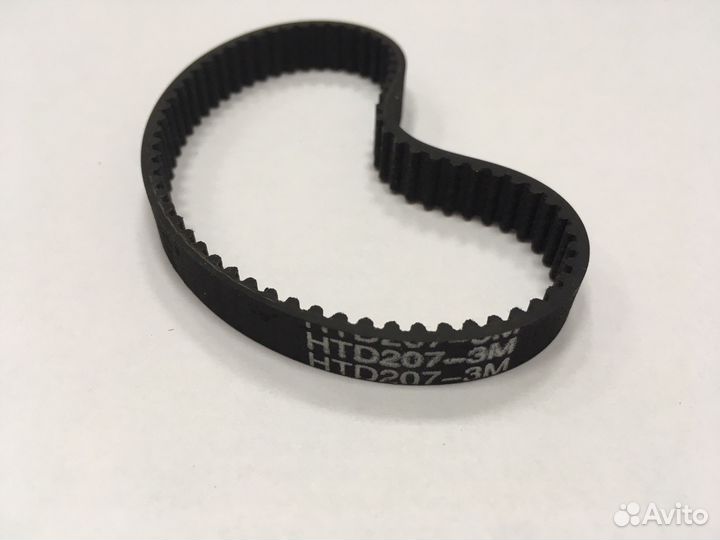 HTD 207-3M 9 mm ремень для шредера
