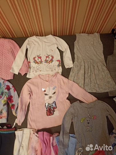 Вещи пакетом на девочку