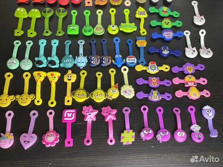 Скрепыши пакетом разные коллекции бравлы