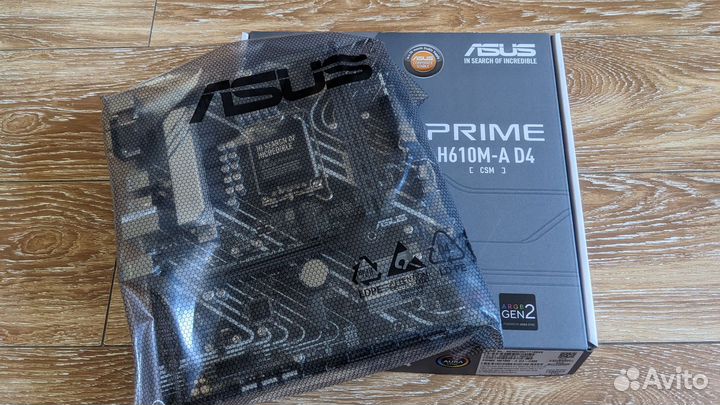 Материнская плата asus prime H610M-A D4-CSM 1700