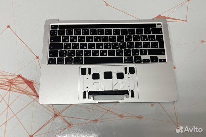 Топкейс macbook pro 13 A2338 Silver