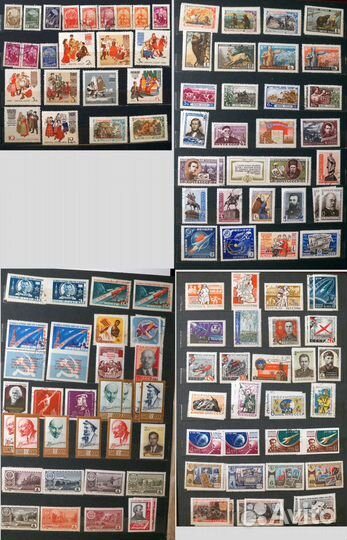 8 альбомов марок СССР 1961-1990 (за всё)