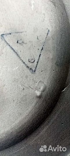 Антикварное блюдо для сервировки вращающееся