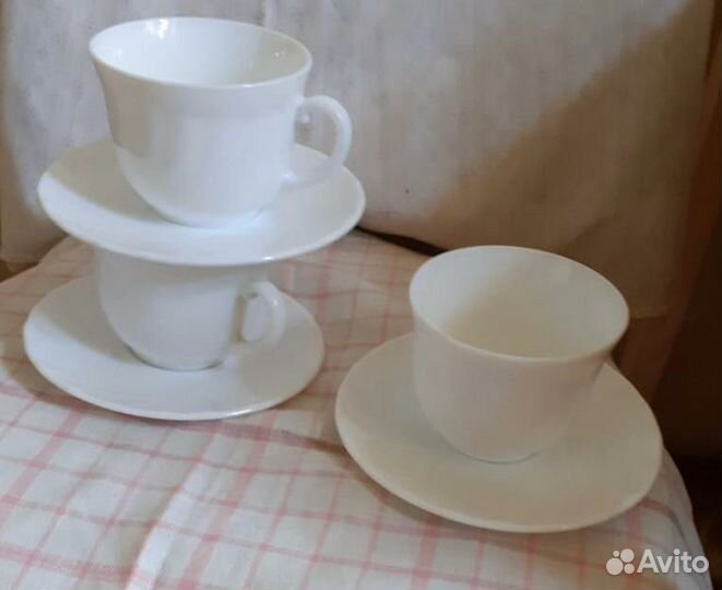 Чашка с блюдцем