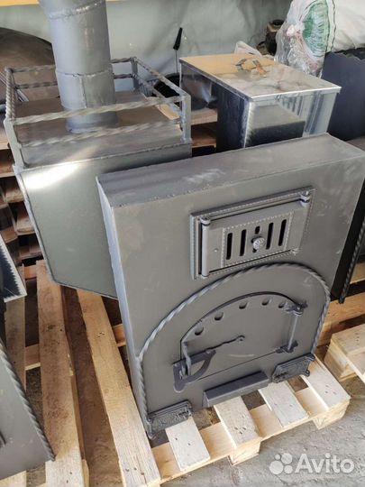 Банная печь на три помещения