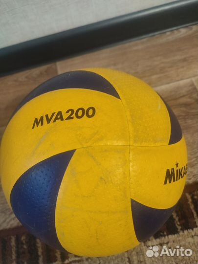 Волейбольный мяч вфв mikasa mva200