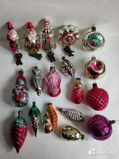 Елочные игрушки на ёлку новогодние украшения
