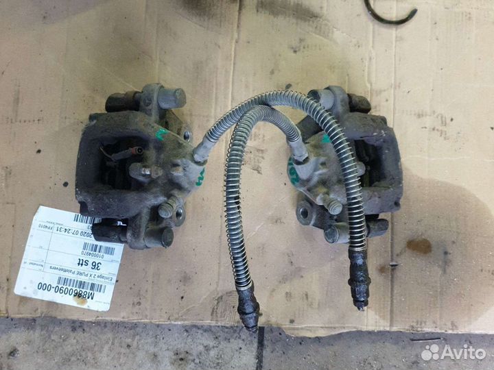 Задний суппорт Mercedes w204