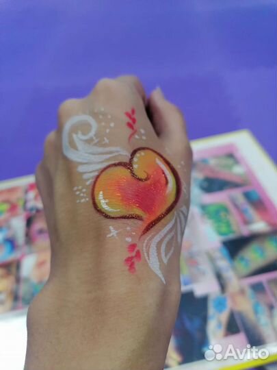 Аквагрим, грим и блеск-тату