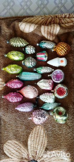 Елочные игрушки СССР