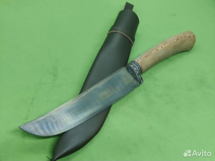 10 шт. Нож пчак в ножнах дер.ручка. Клинок 13см