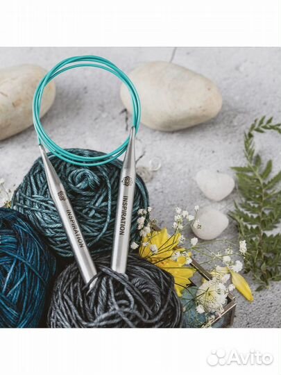 Спицы круговые стальные Mindful, 100 см, 4.00 мм