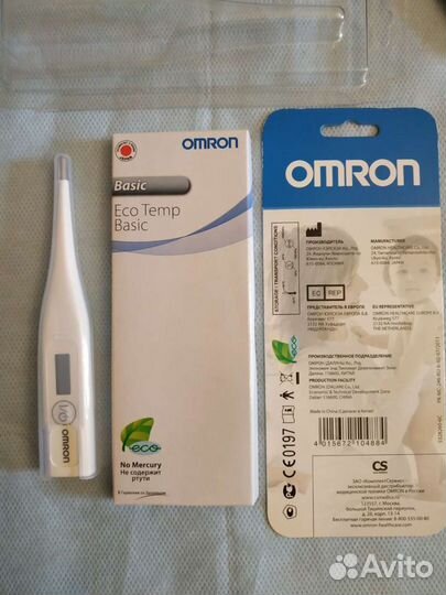 Термометр электронный omron Eco Temp Basic