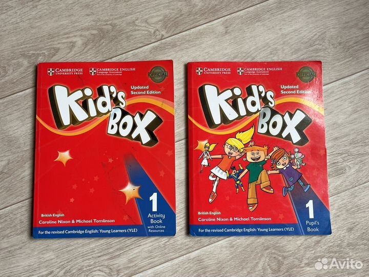 Kids box 1 учебник+рабочая тетрадь
