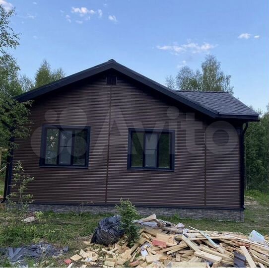 Дом 80 м² на участке 7 сот.