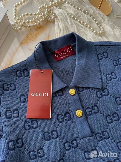 Футболка поло gucci