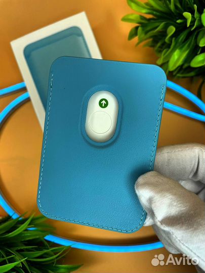 Магнитный кошелек-картхолдер Apple iPhone Leather