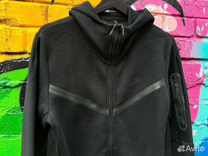 Nike Tech Fleece Jacket Black