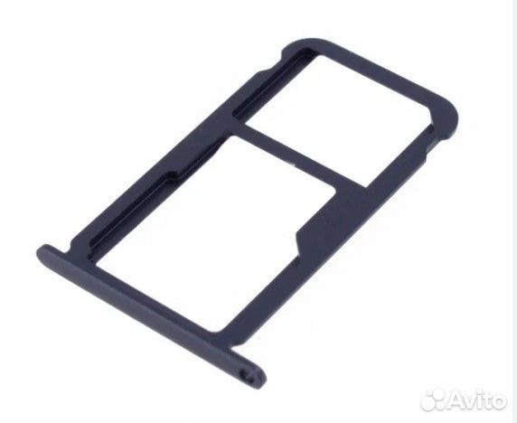 Держатель сим для Huawei Honor 8S (черный)