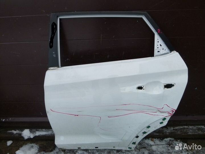 Дверь задняя левая hyundai tucson tucson 2015
