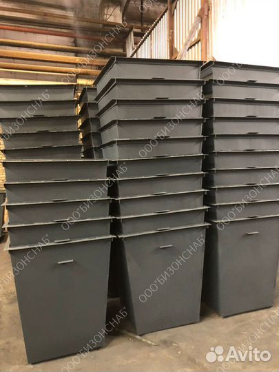 Бак для мусора уличный Арт 7697