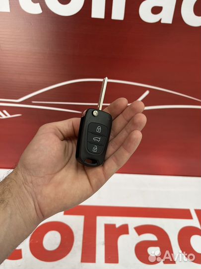 Корпус ключа hyundai solaris 2017-2020 ключевой