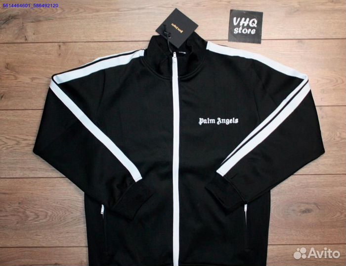 Palm Angels олимпийка черная (Арт.52266)