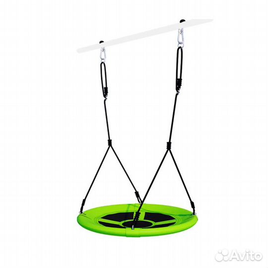 Качели Гнездо подвесные диаметр 80 см салатовый цв